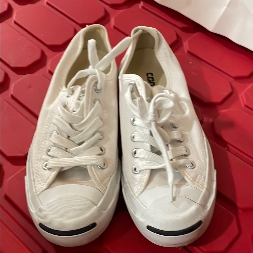 Jack Purcell Converse Classic White Canvas Sneakers